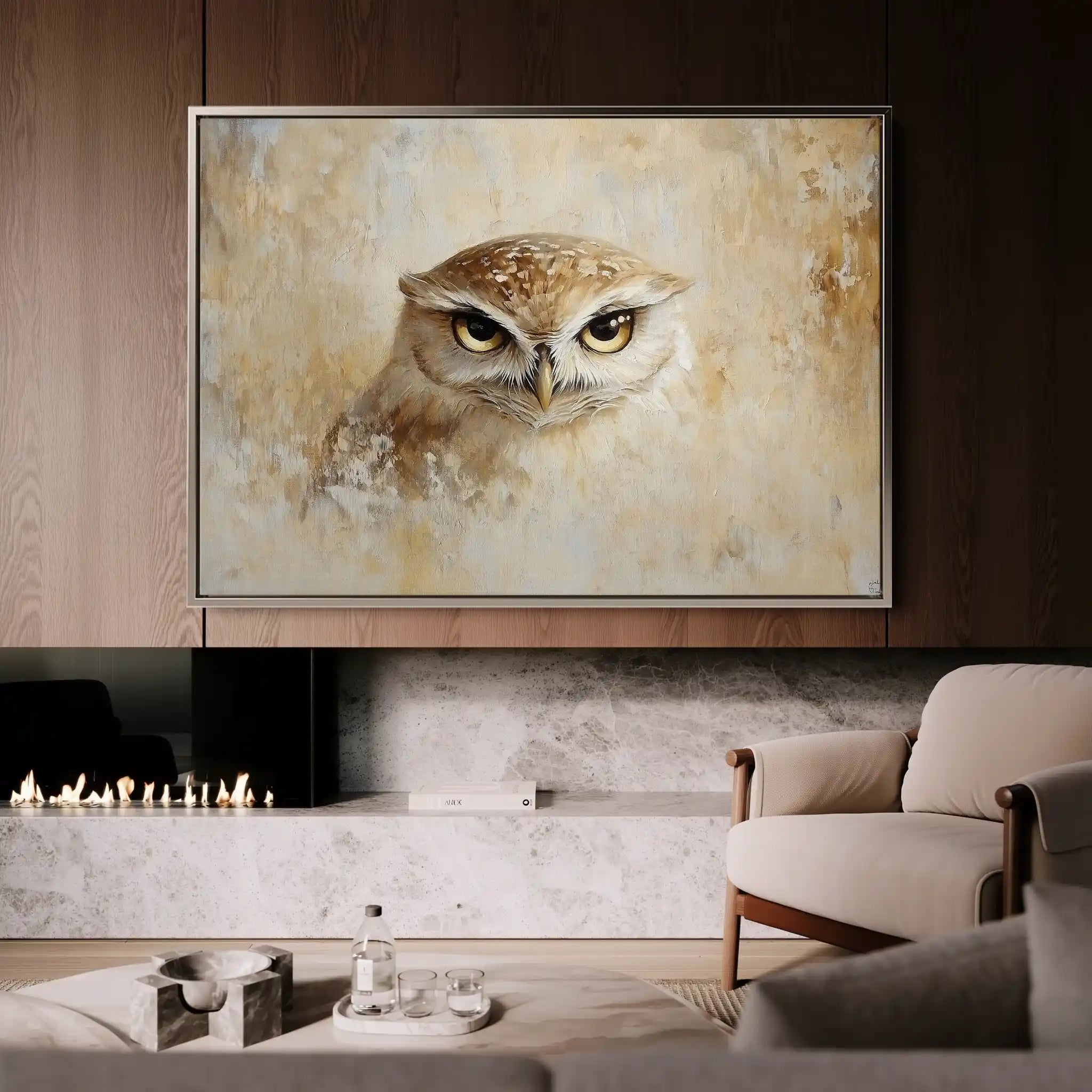 Animals 089 Canvas Art 90 x 60 cm / Stretched on hidden frame