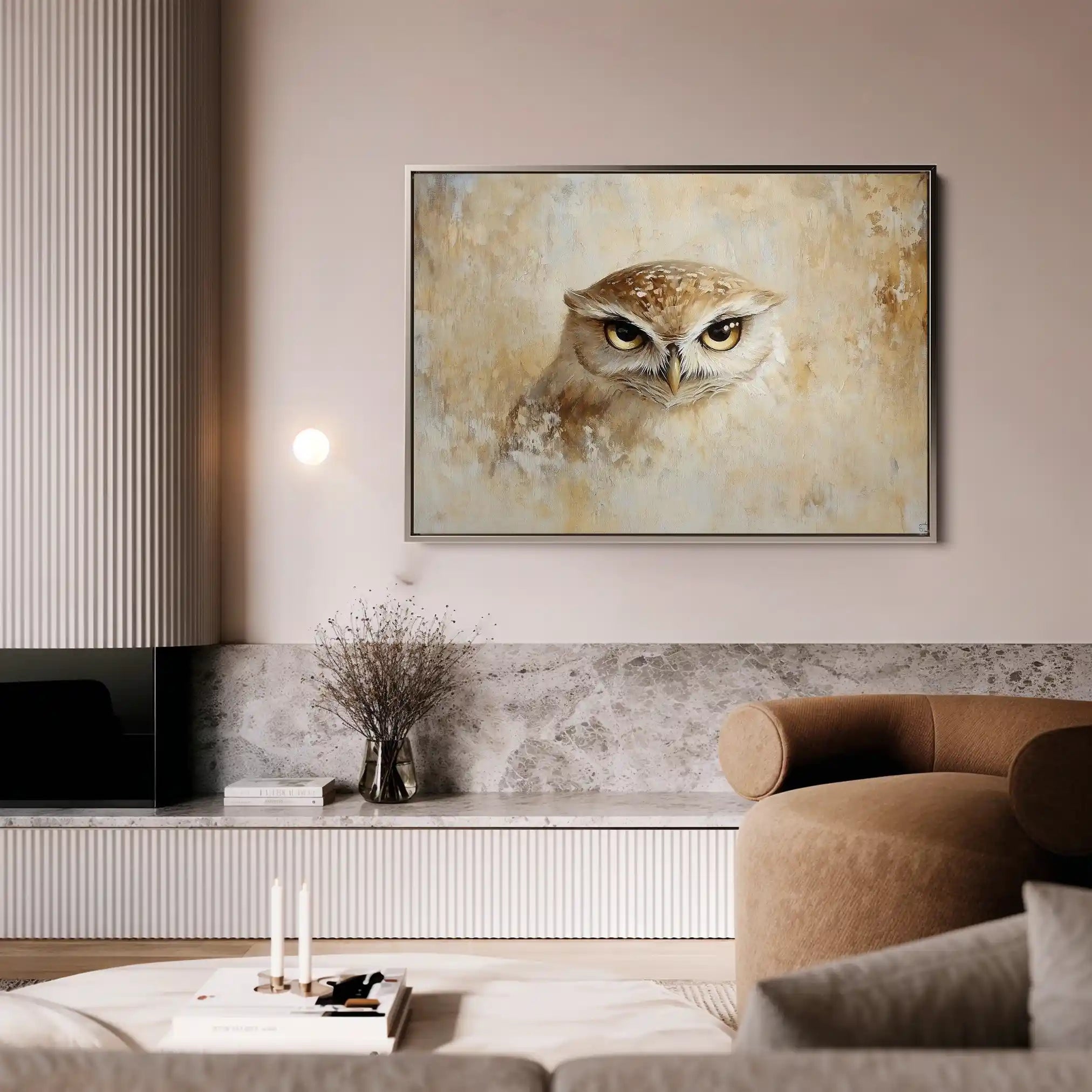 Animals 089 Canvas Art 90 x 60 cm / Stretched on hidden frame