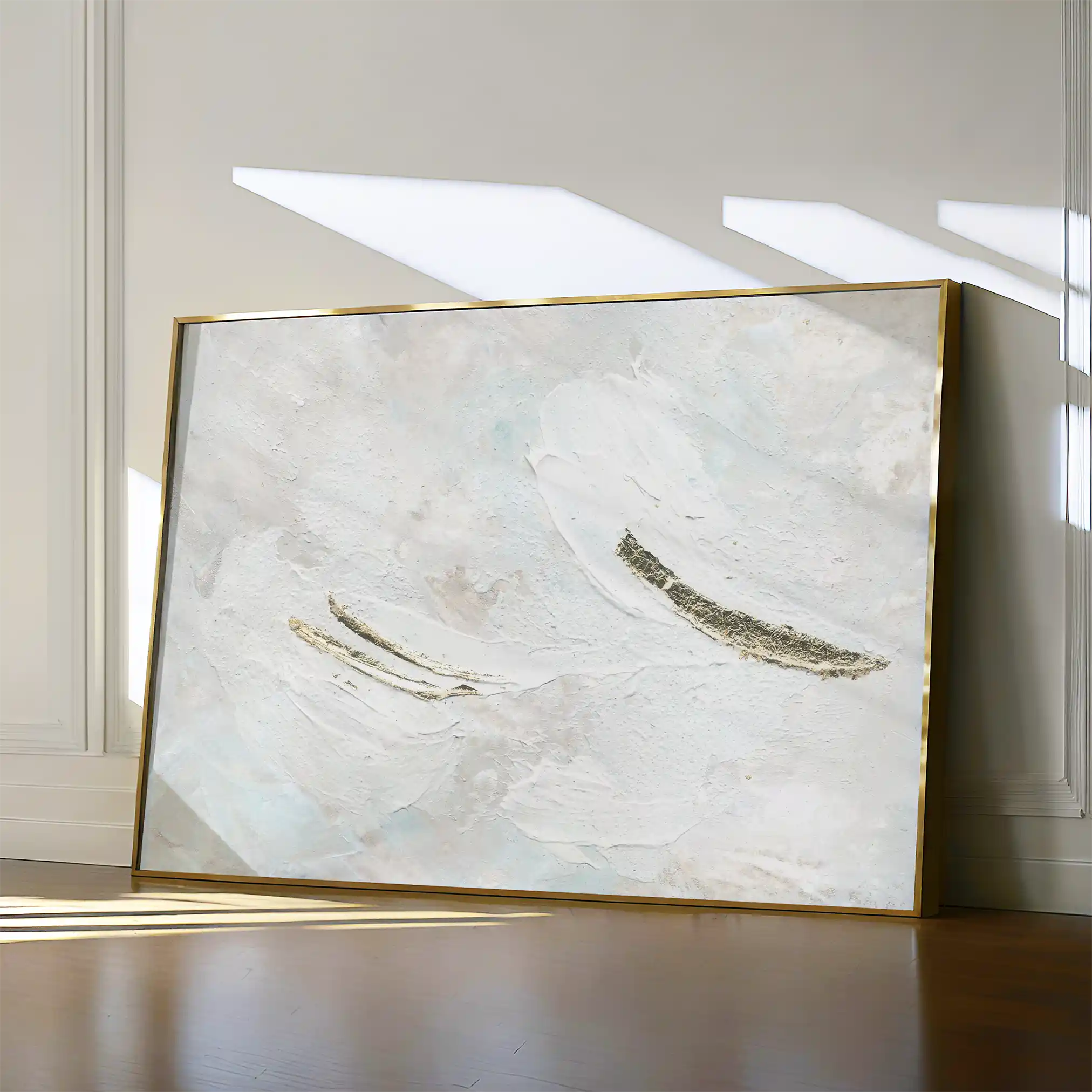 Abstract Canvas Wall Art WAD089-A 90 x 60 cm / Stretched on hidden frame