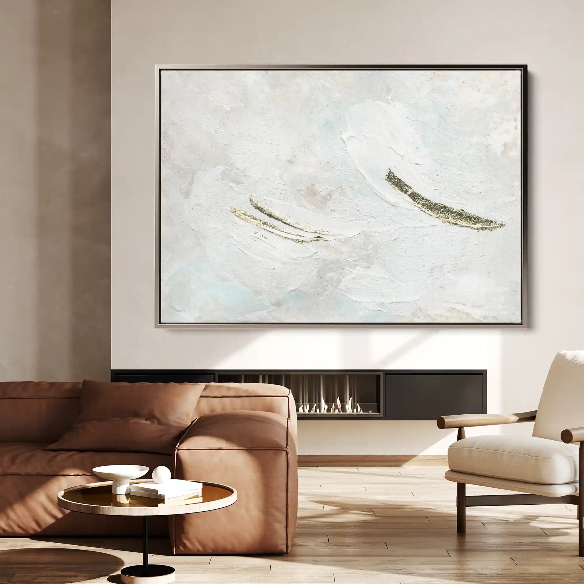 Abstract 089 Canvas Art 60 x 40 cm / Stretched on hidden frame