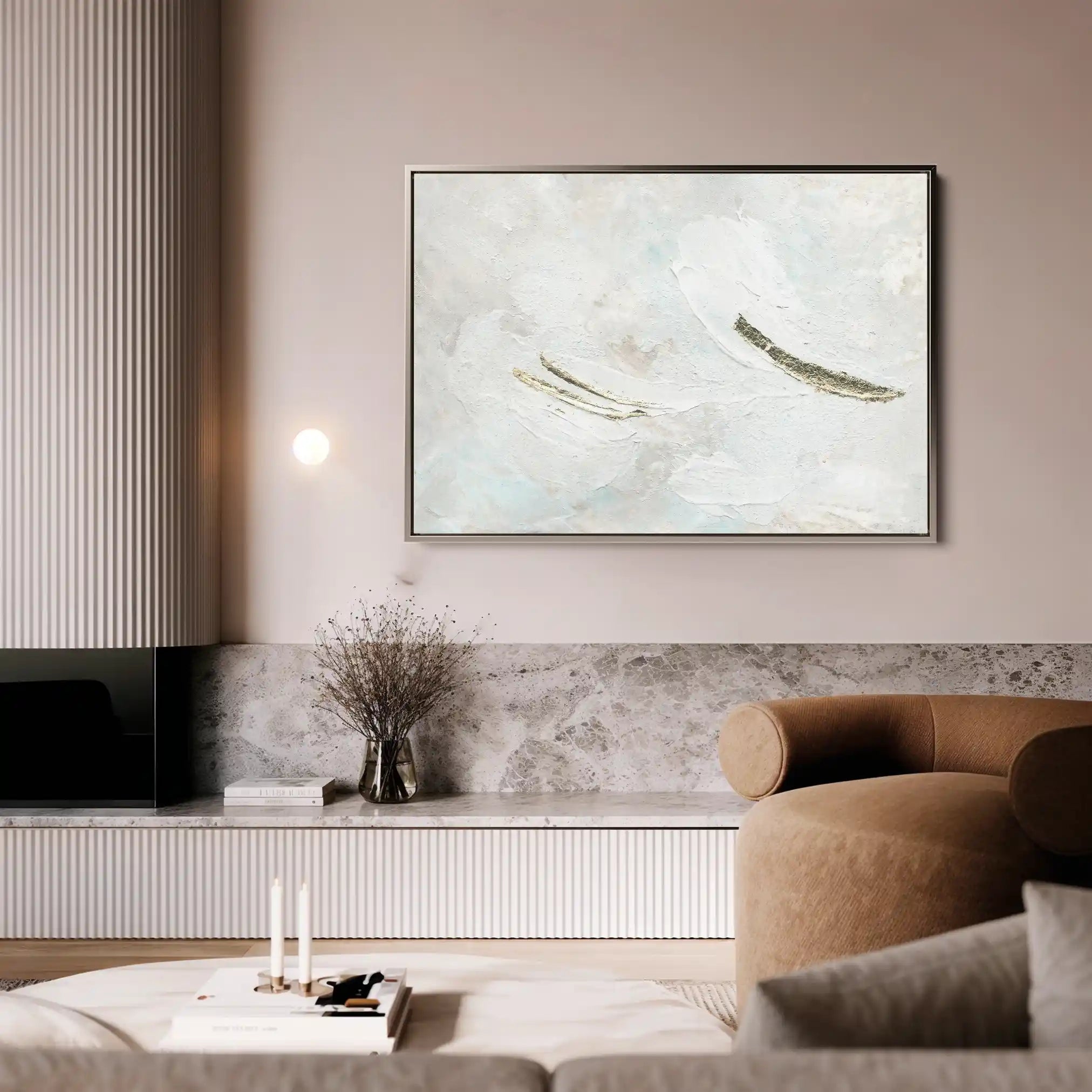 Abstract 089 Canvas Art 60 x 40 cm / Stretched on hidden frame