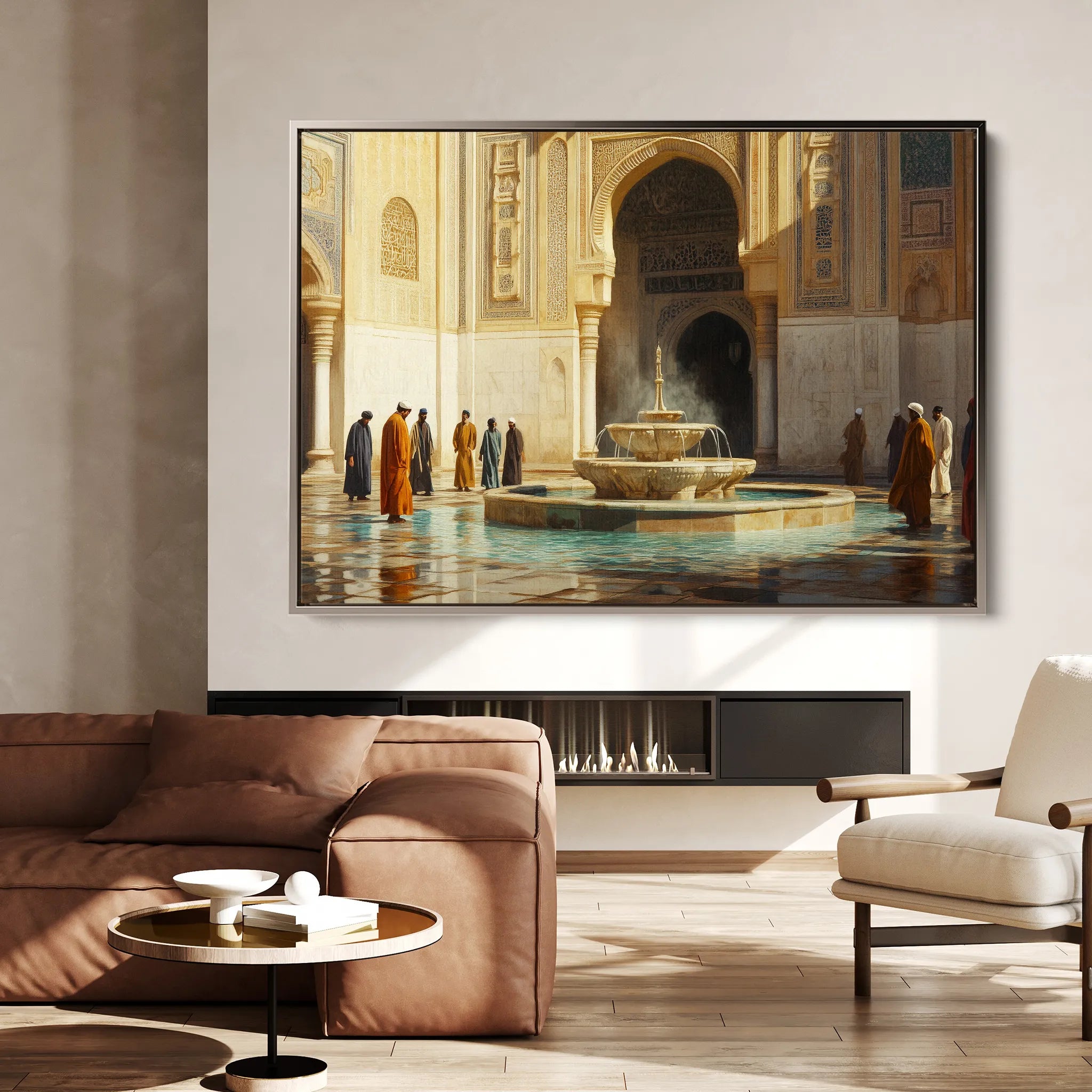 Orientalist Canvas Wall Art WAD089-OR 90 x 60 cm / Stretched on hidden frame