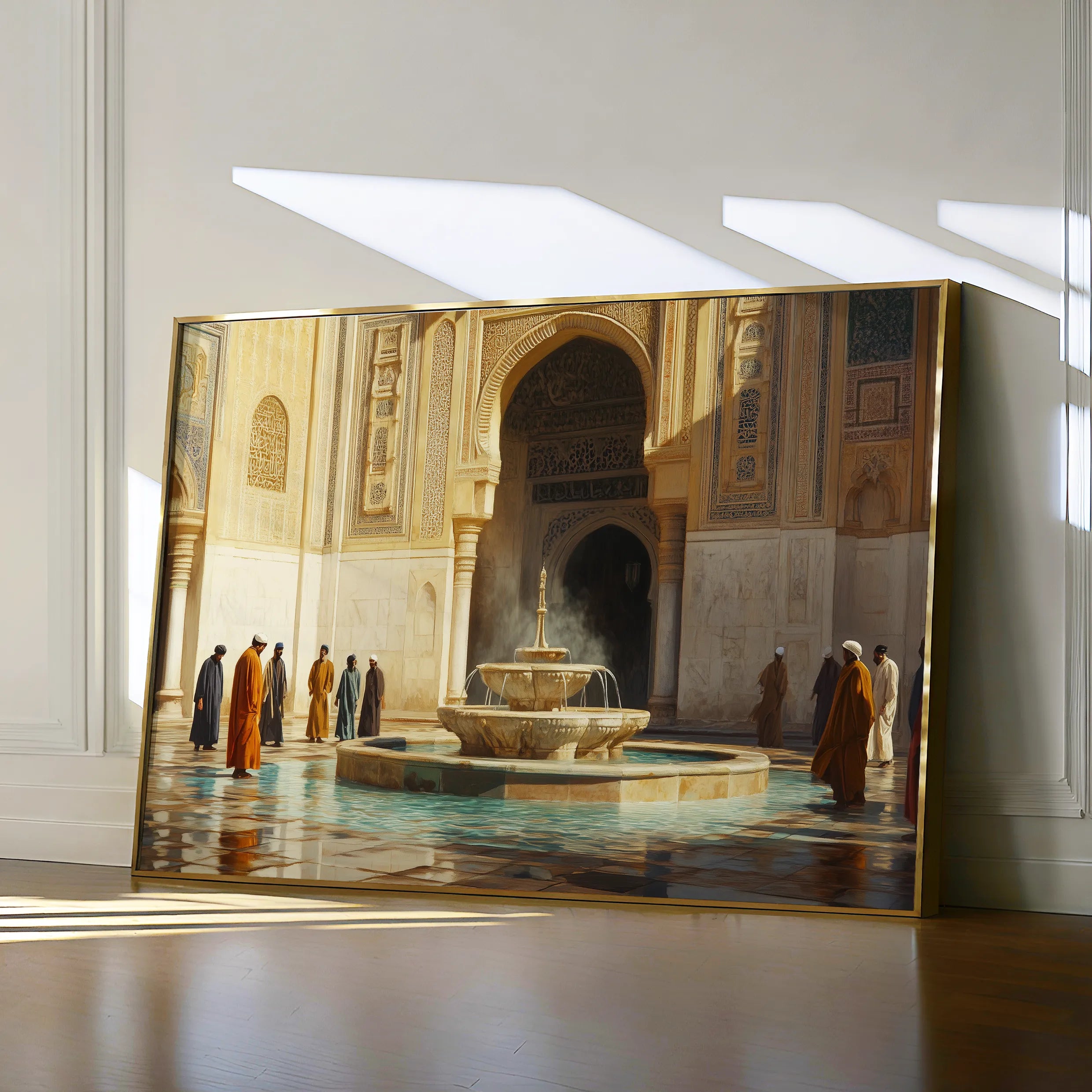 Orientalist Canvas Wall Art WAD089-OR 90 x 60 cm / Stretched on hidden frame