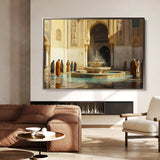 Orientalist 089 Canvas Art 90 x 60 cm / Stretched on hidden frame