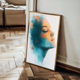 Portrait 089 Canvas Art 90 x 60 cm / Stretched on hidden frame