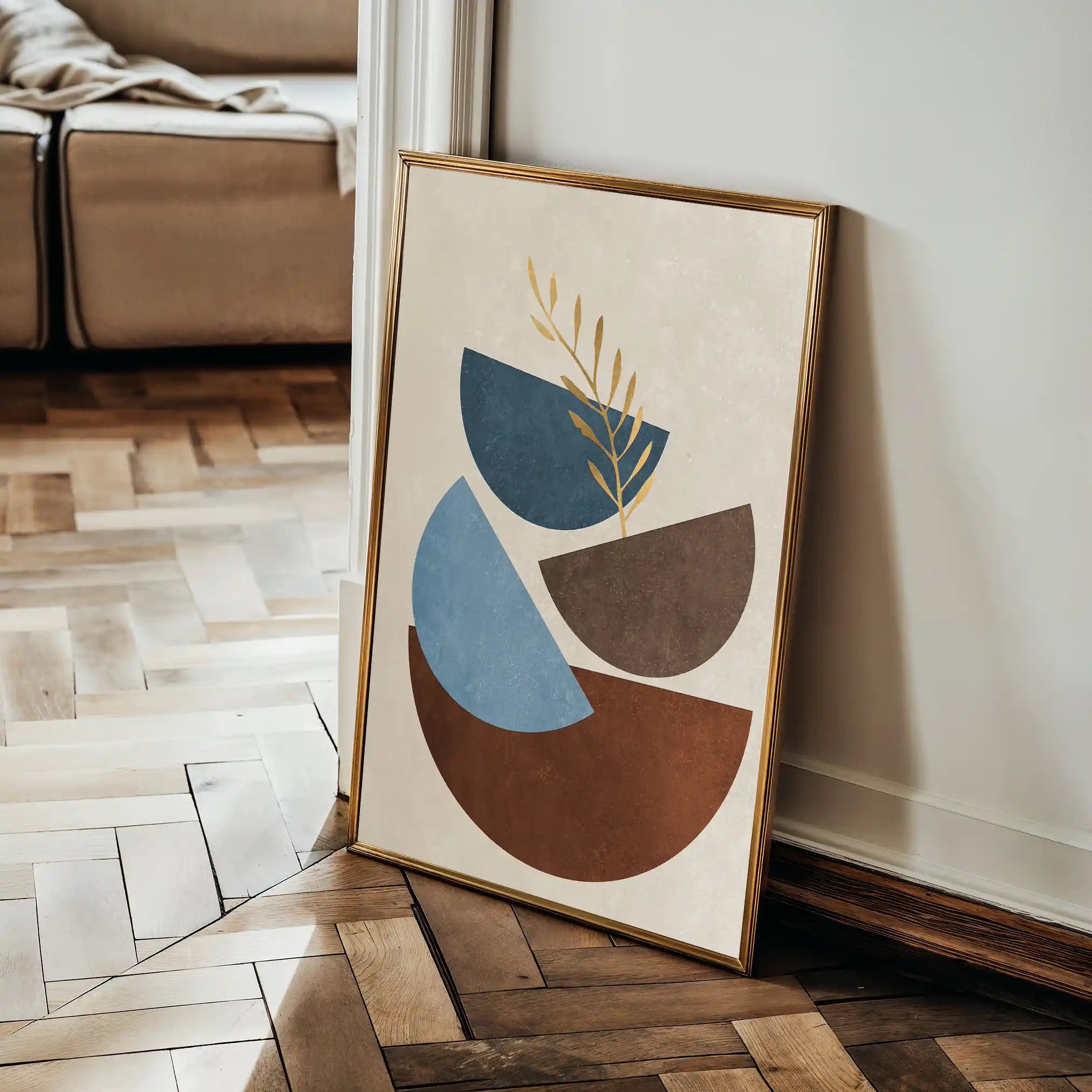 Boho 090 Canvas Art 90 x 60 cm / Stretched on hidden frame