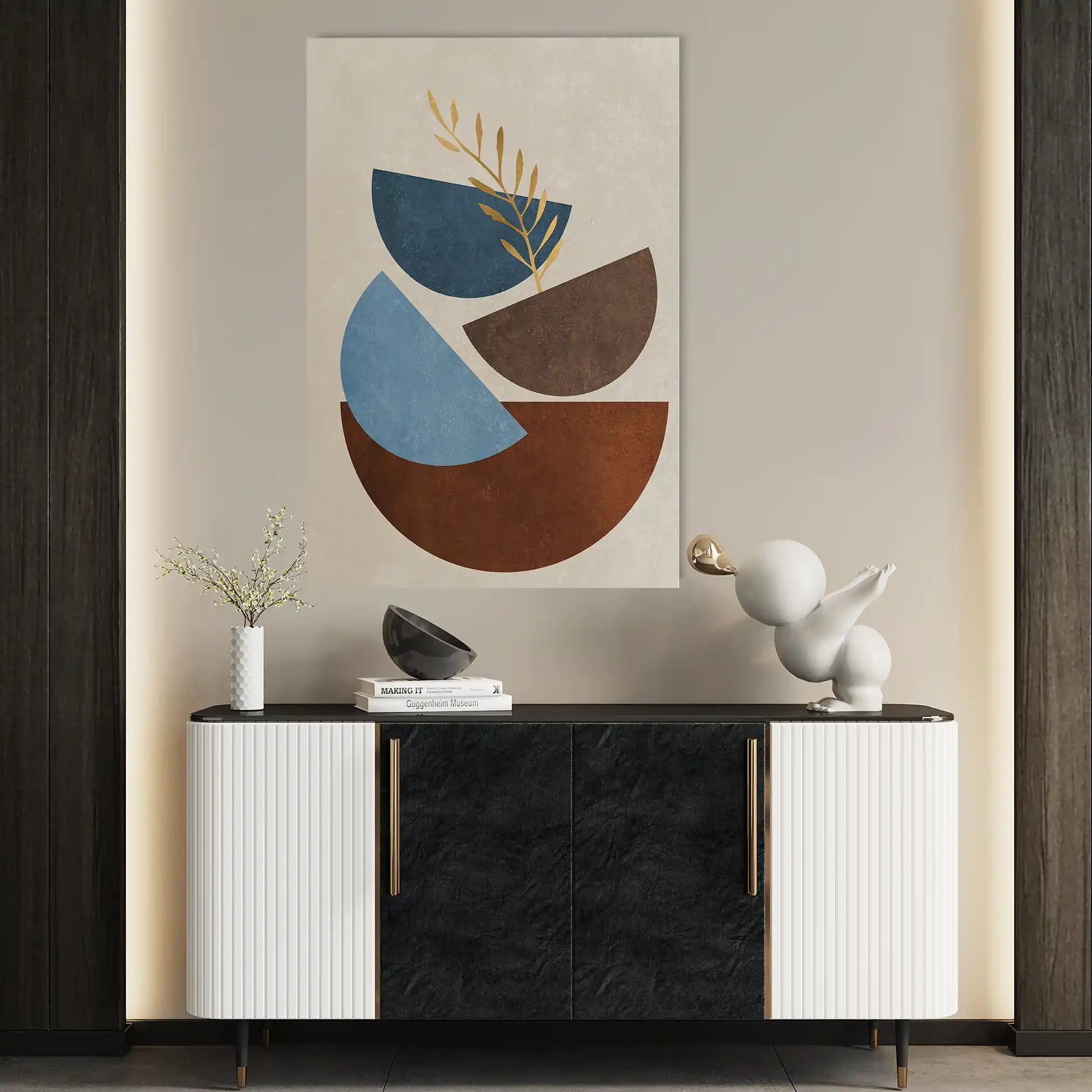 Boho 090 Canvas Art 90 x 60 cm / Stretched on hidden frame