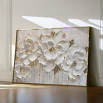 Floral Canvas Wall Art WAD090-F 90 x 60 cm / Stretched on hidden frame