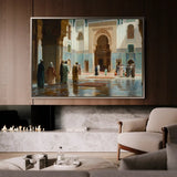 Orientalist 090 Canvas Art 90 x 60 cm / Stretched on hidden frame