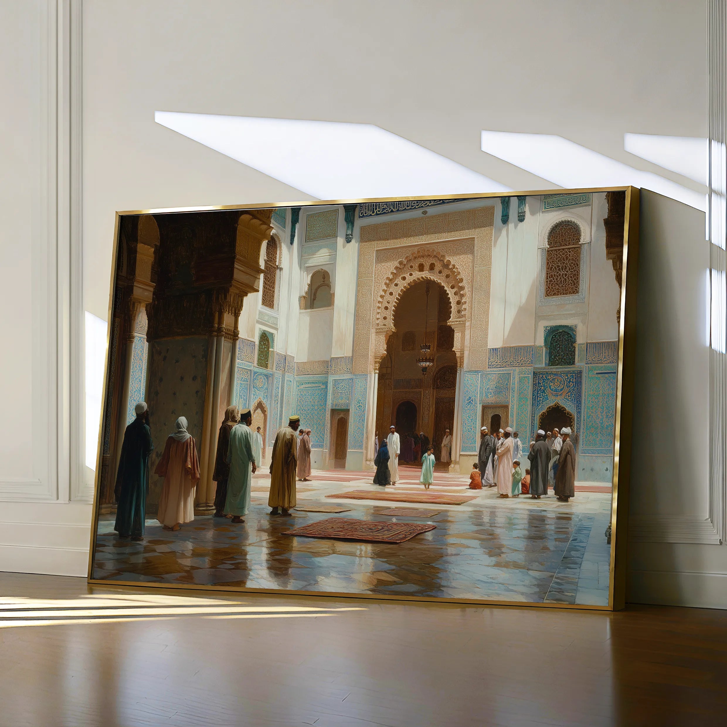 Orientalist Canvas Wall Art WAD090-OR 90 x 60 cm / Stretched on hidden frame