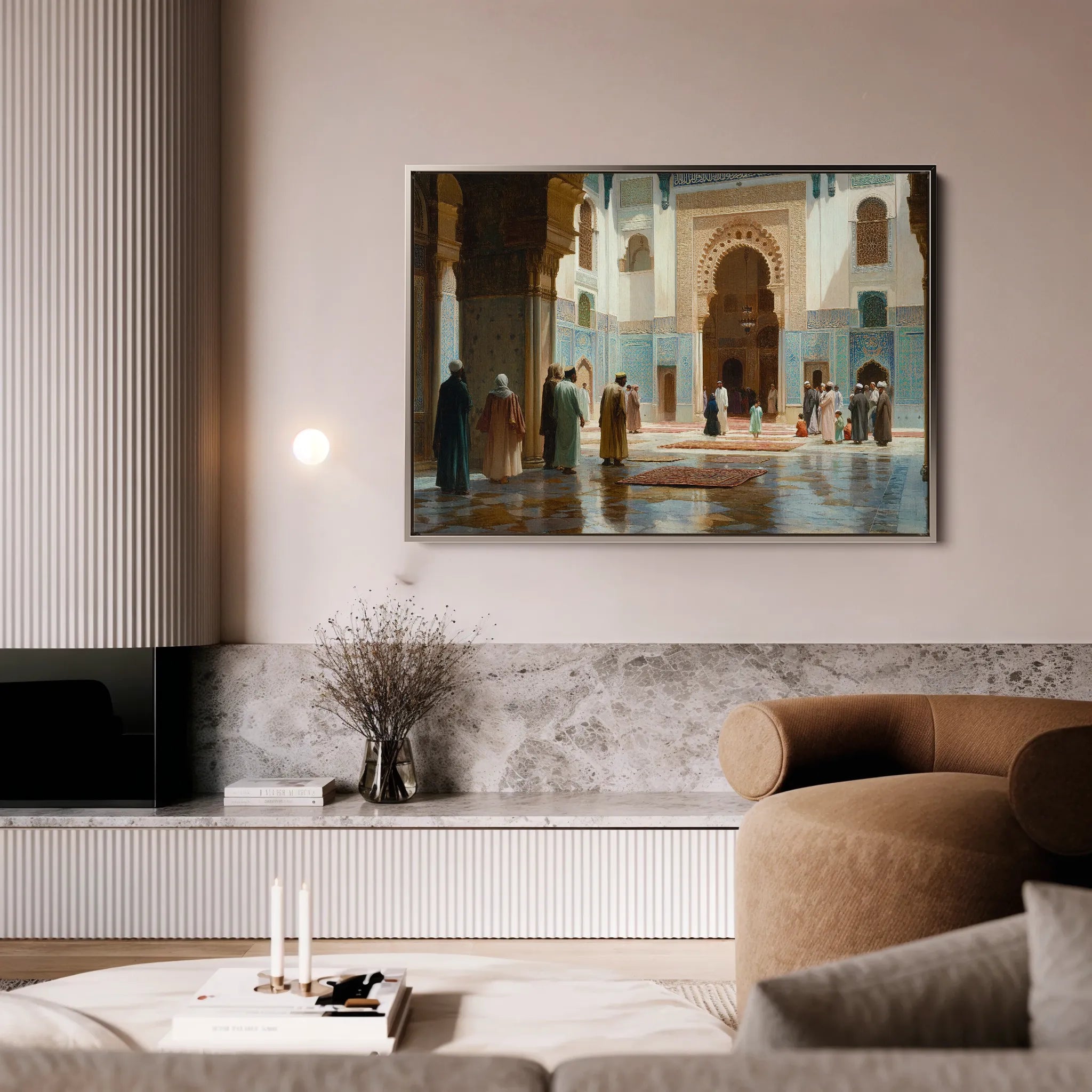 Orientalist Canvas Wall Art WAD090-OR 90 x 60 cm / Stretched on hidden frame