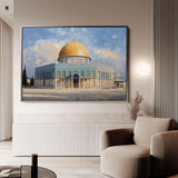 Palestine 090 Canvas Art 90 x 60 cm / Stretched on hidden frame