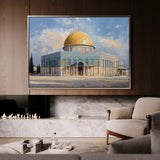 Palestine 090 Canvas Art 90 x 60 cm / Stretched on hidden frame