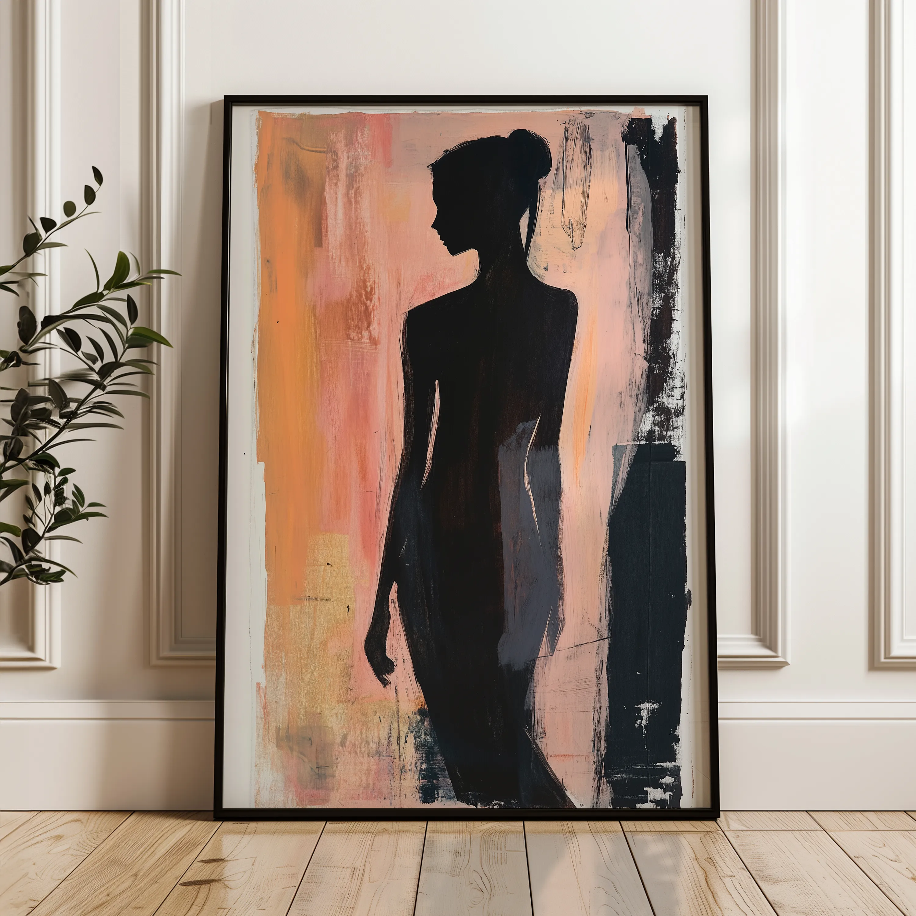 Portrait Canvas Wall Art WAD090-P 90 x 60 cm / Stretched on hidden frame
