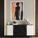 Portrait 090 Canvas Art 90 x 60 cm / Stretched on hidden frame