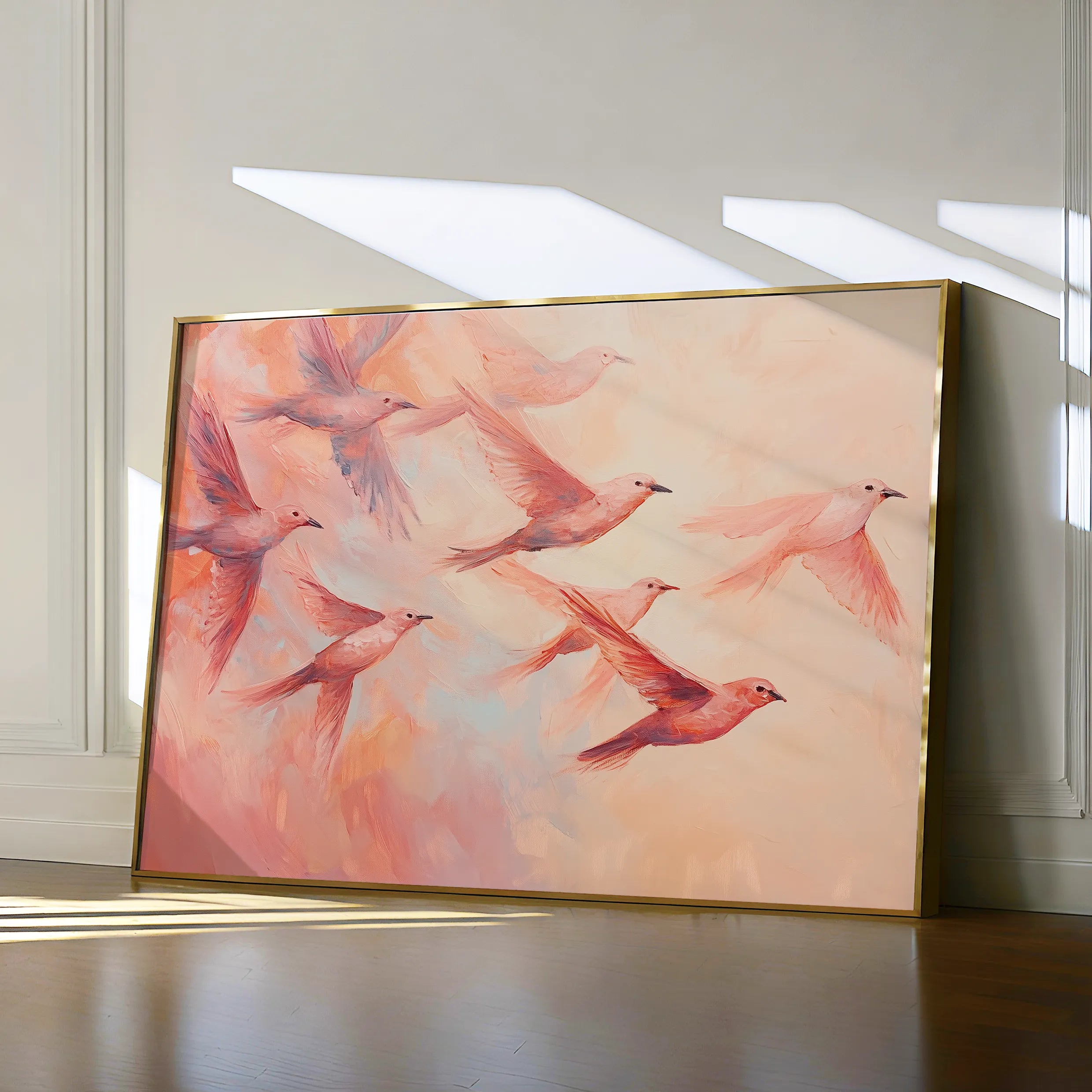 Animals Canvas Wall Art WAD091-AN 90 x 60 cm / Stretched on hidden frame