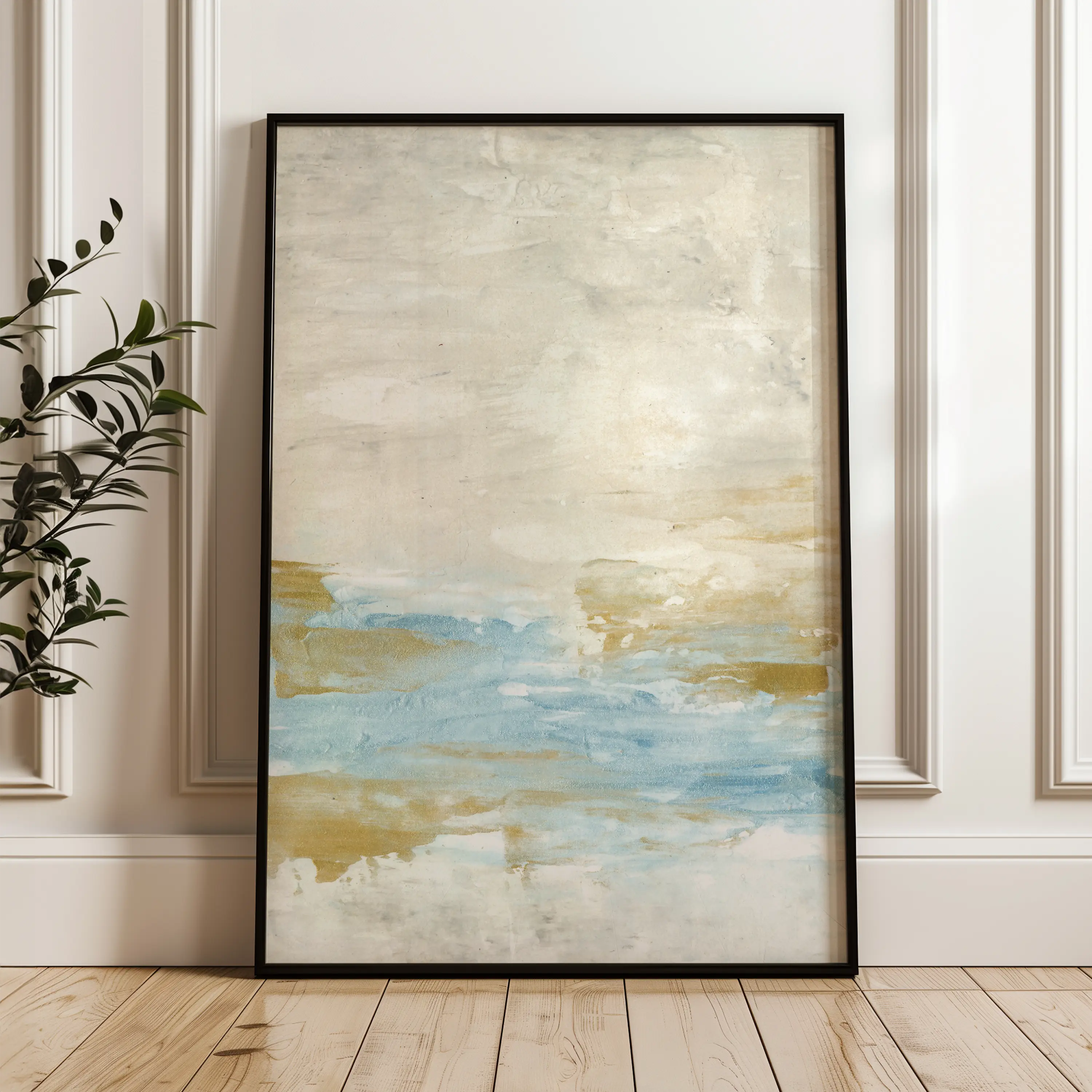 Abstract Canvas Wall Art WAD091-A 90 x 60 cm / Stretched on hidden frame