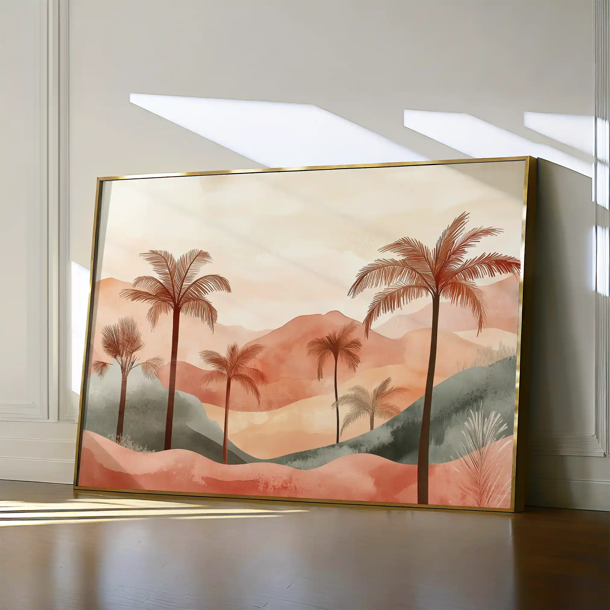 Boho 091 Canvas Art 90 x 60 cm / Stretched on hidden frame