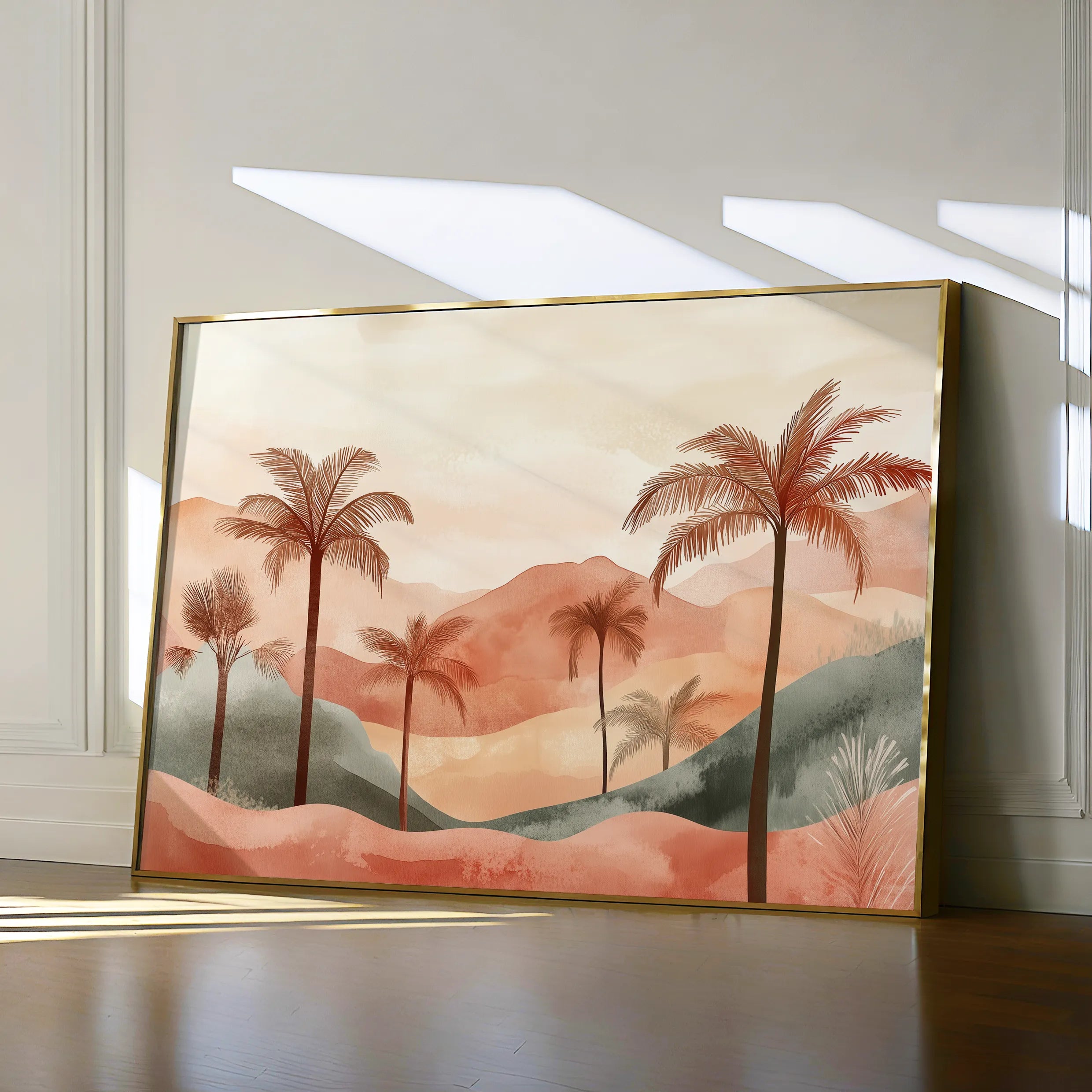Boho Canvas Wall Art WAD091-BH 90 x 60 cm / Stretched on hidden frame