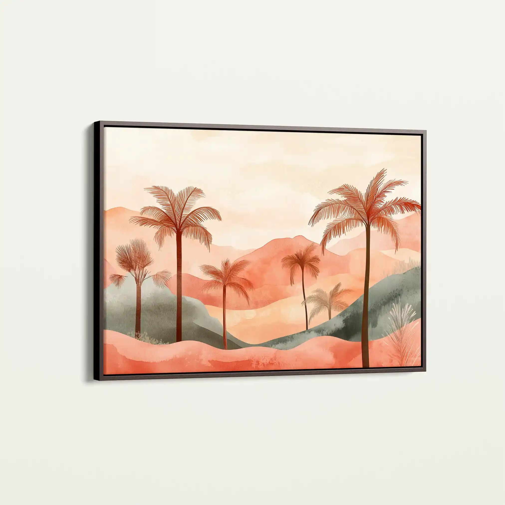 Boho 091 Canvas Art 90 x 60 cm / Stretched on hidden frame