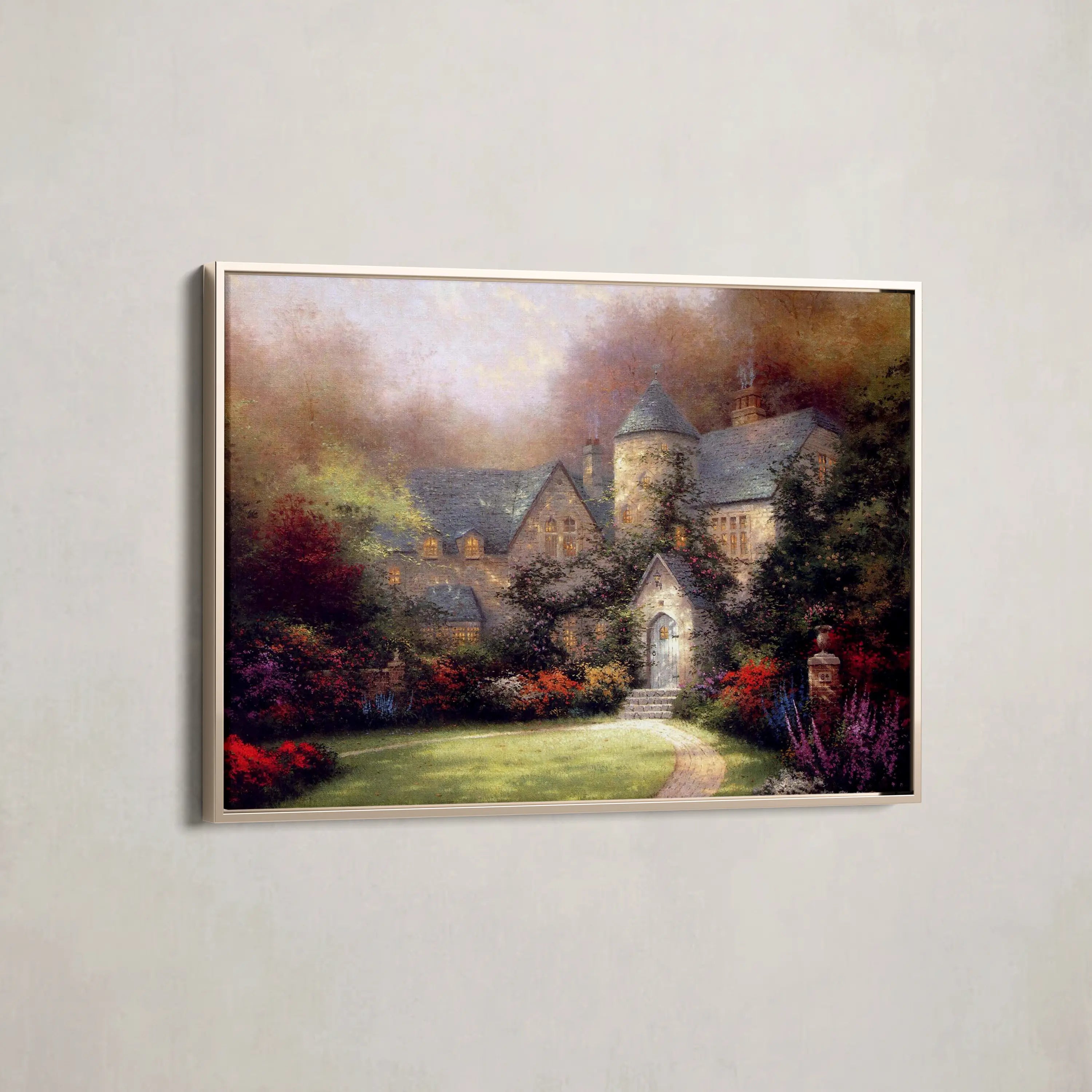 Landscape Canvas Wall Art WAD091-L 90 x 60 cm / Stretched on hidden frame