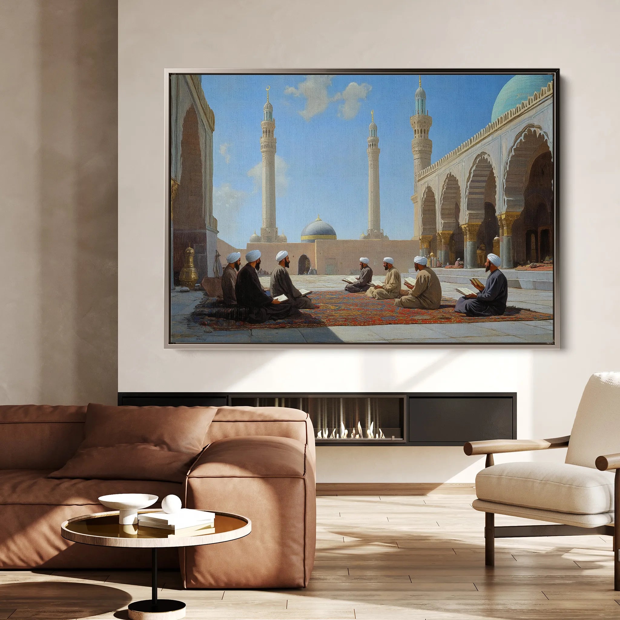 Orientalist Canvas Wall Art WAD091-OR 90 x 60 cm / Stretched on hidden frame