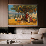 Palestine 091 Canvas Art 90 x 60 cm / Stretched on hidden frame