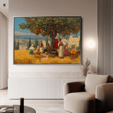 Palestine 091 Canvas Art 90 x 60 cm / Stretched on hidden frame