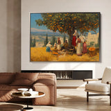 Palestine 091 Canvas Art 90 x 60 cm / Stretched on hidden frame