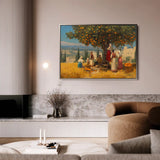 Palestine 091 Canvas Art 90 x 60 cm / Stretched on hidden frame