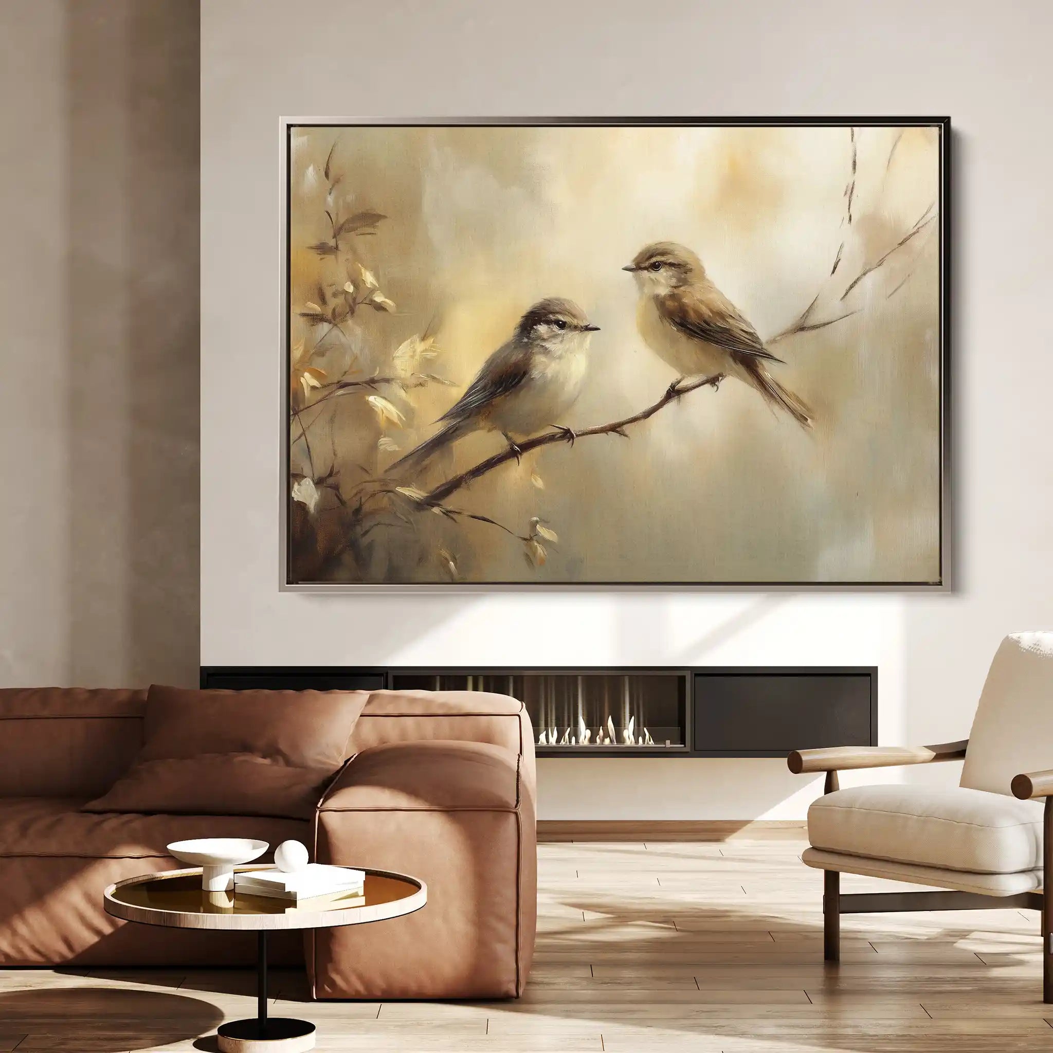 Animals 092 Canvas Art 90 x 60 cm / Stretched on hidden frame