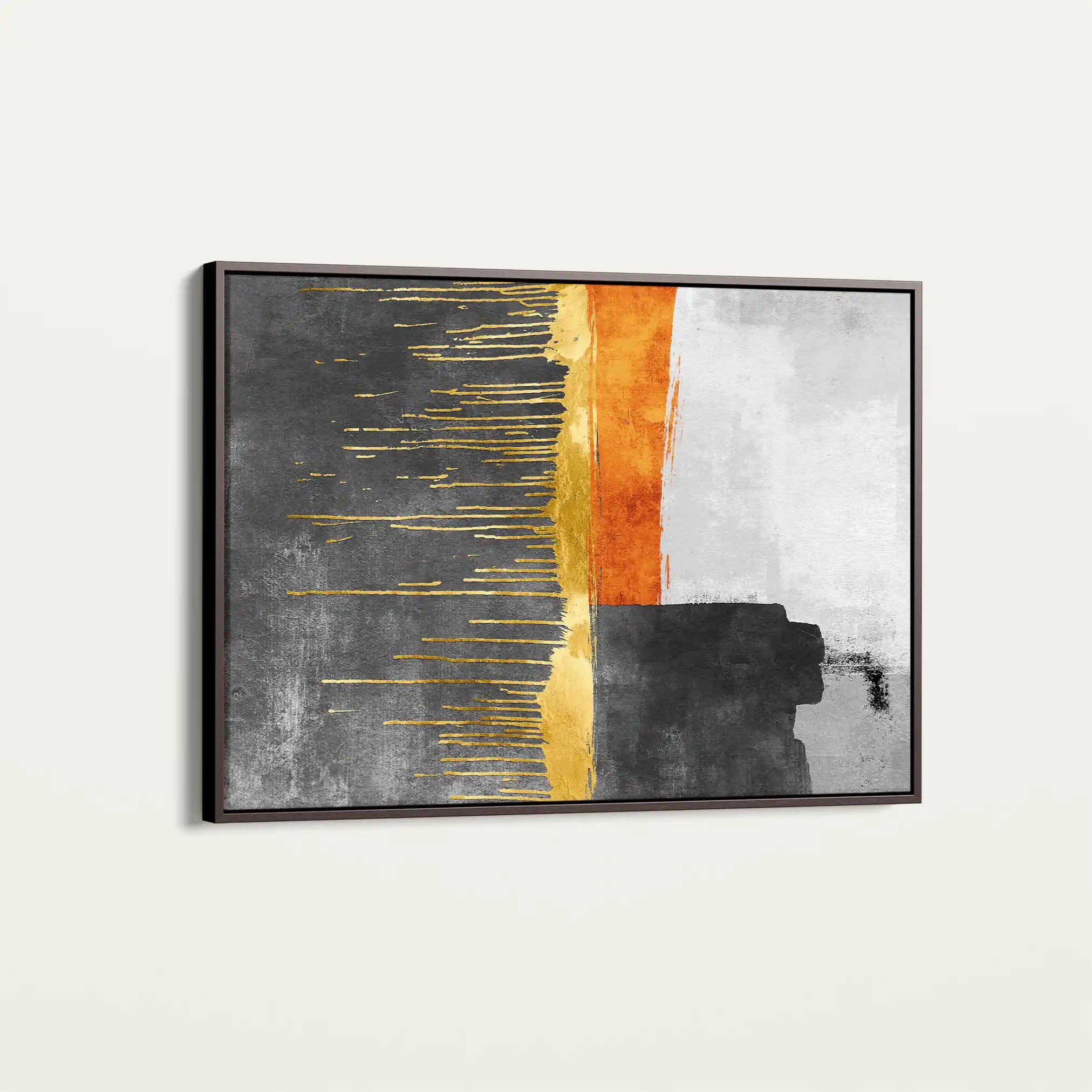 Abstract Canvas Wall Art WAD092-A 90 x 60 cm / Stretched on hidden frame