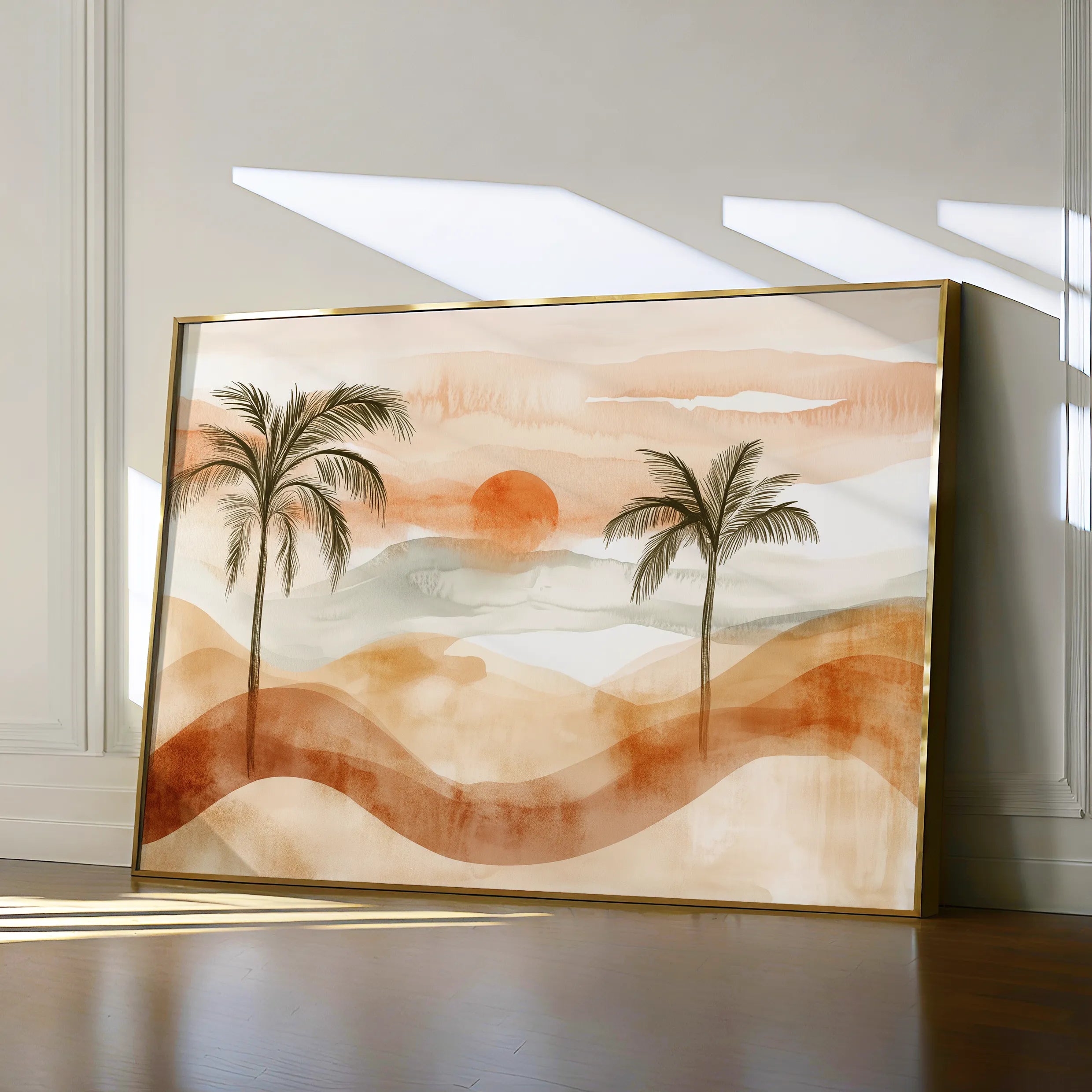 Boho Canvas Wall Art WAD092-BH 90 x 60 cm / Stretched on hidden frame