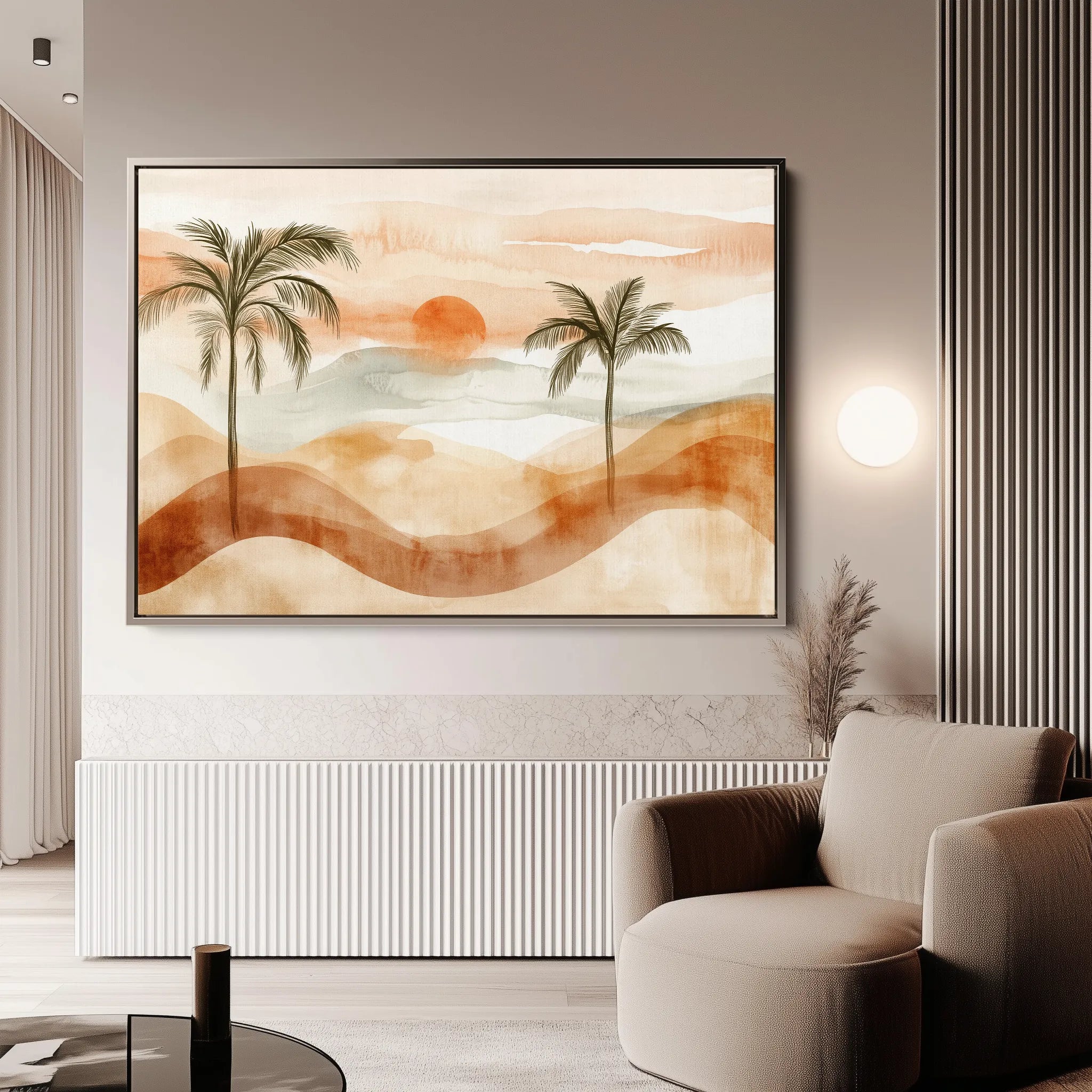 Boho Canvas Wall Art WAD092-BH 90 x 60 cm / Stretched on hidden frame