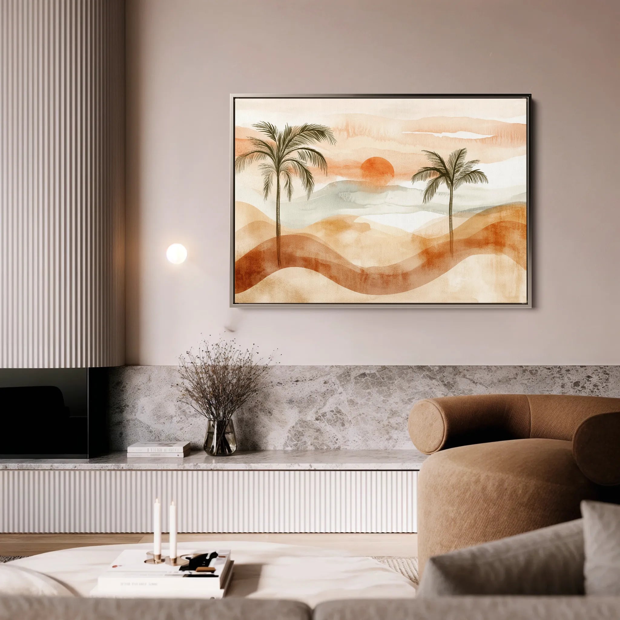 Boho Canvas Wall Art WAD092-BH 90 x 60 cm / Stretched on hidden frame