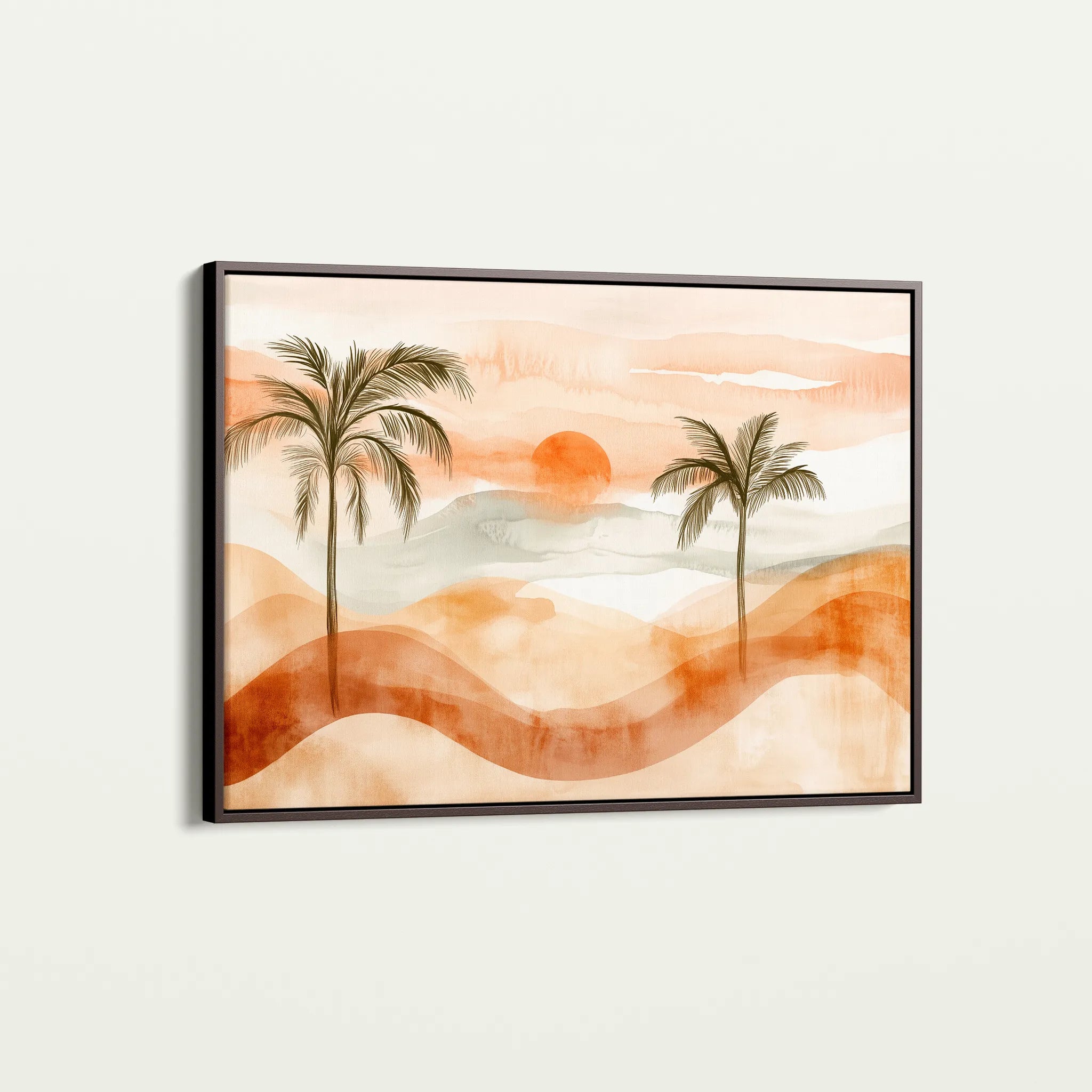 Boho Canvas Wall Art WAD092-BH 90 x 60 cm / Stretched on hidden frame