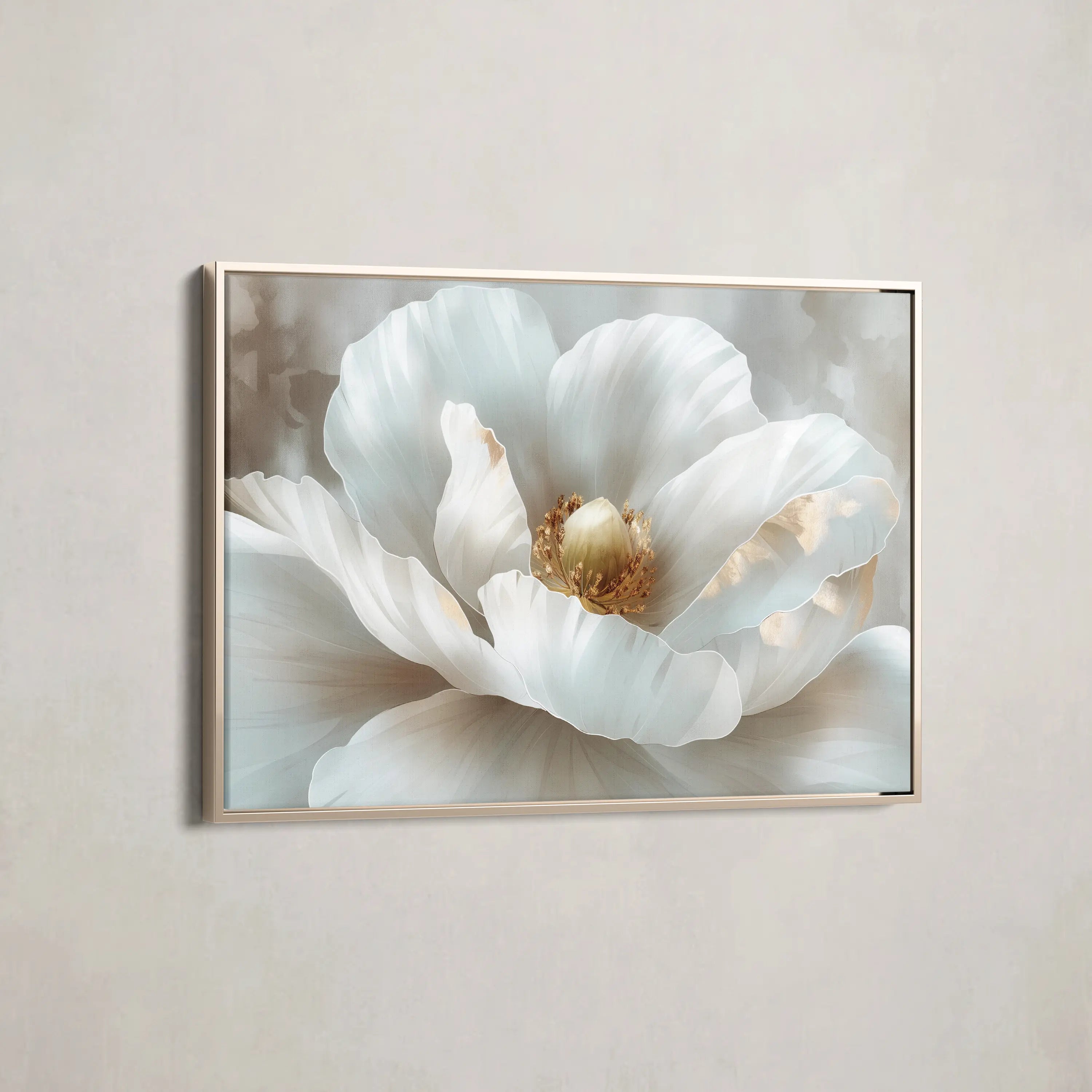 Floral Canvas Wall Art WAD092-F 90 x 60 cm / Stretched on hidden frame