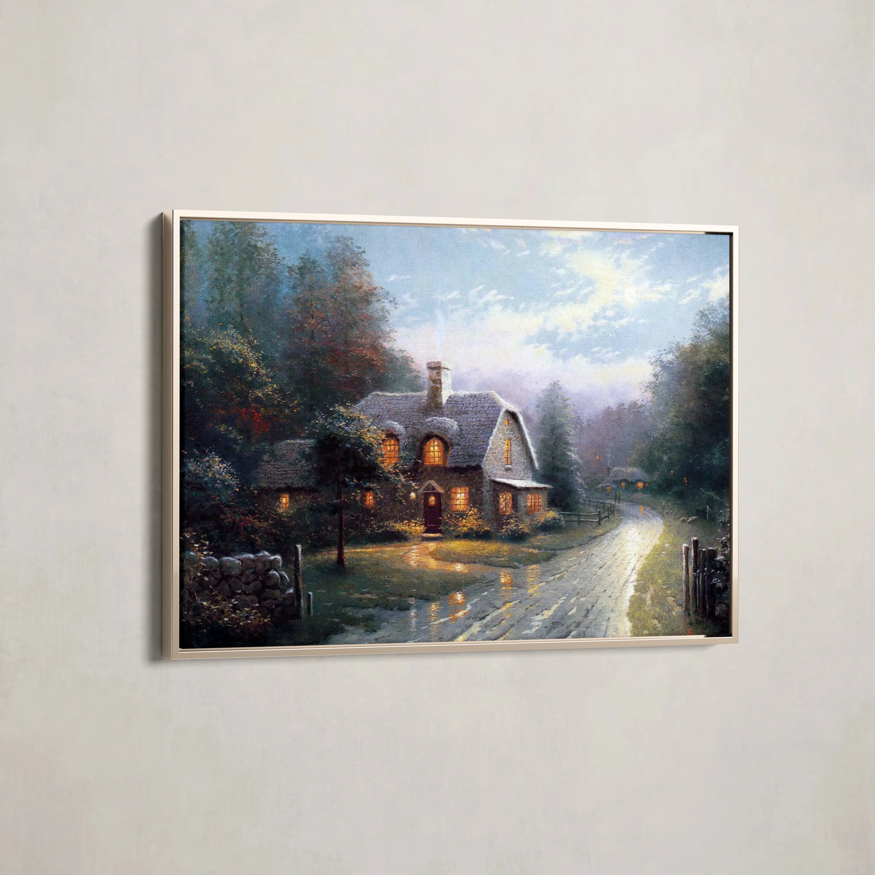 Landscape Canvas Wall Art WAD092-L 90 x 60 cm / Stretched on hidden frame