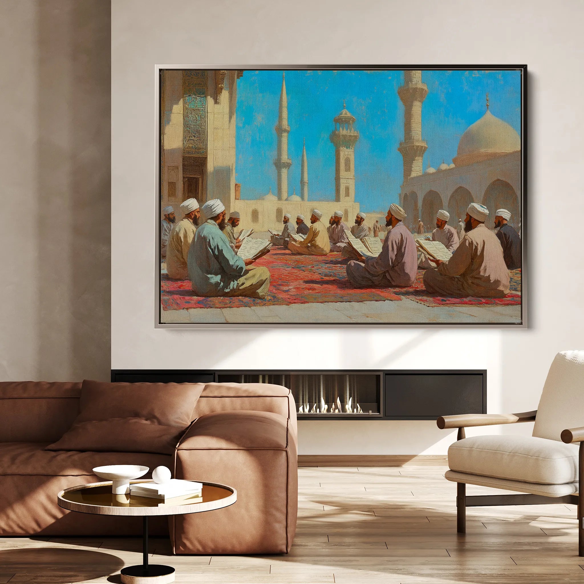Orientalist Canvas Wall Art WAD092-OR 90 x 60 cm / Stretched on hidden frame