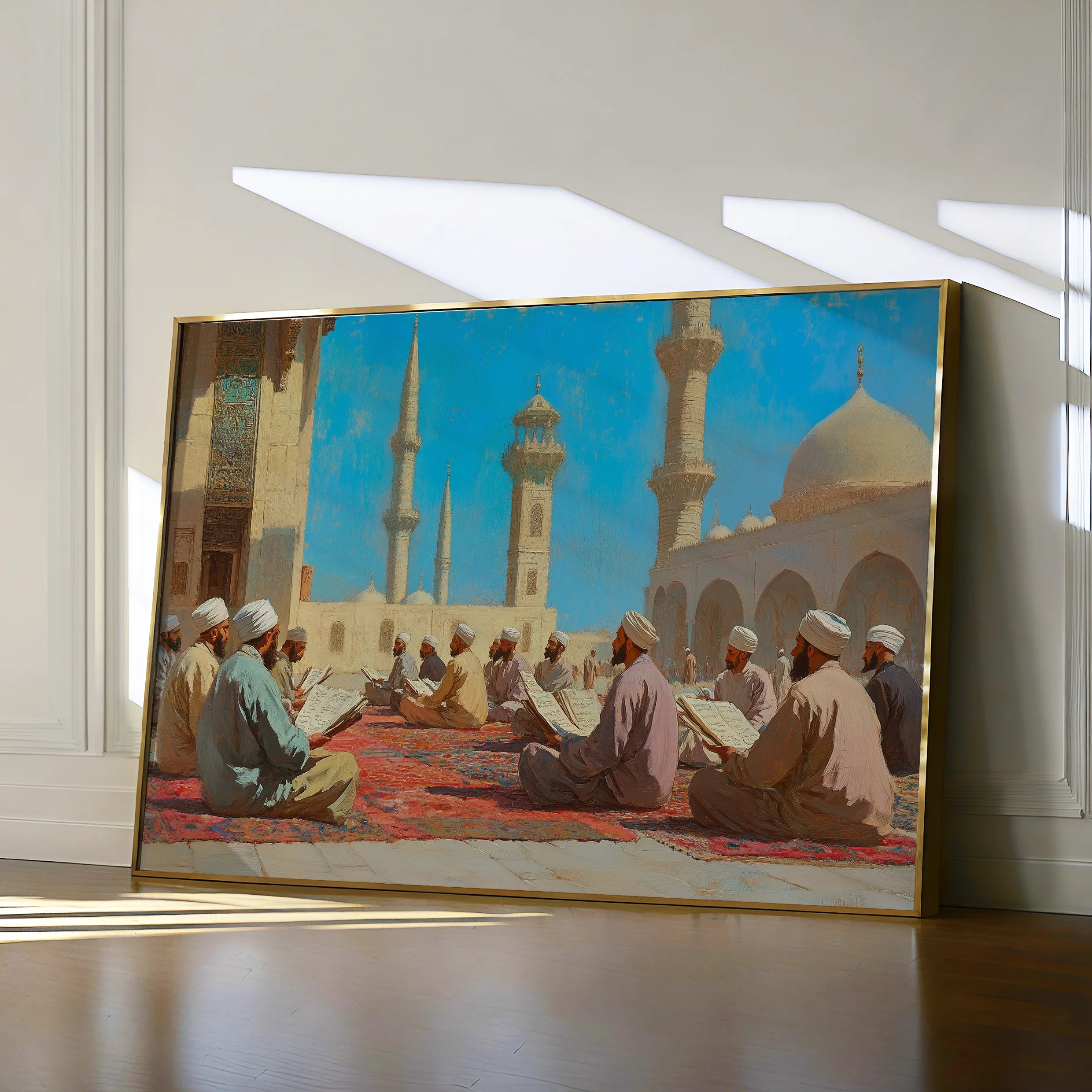 Orientalist Canvas Wall Art WAD092-OR 90 x 60 cm / Stretched on hidden frame