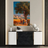 Palestine 092 Canvas Art 90 x 60 cm / Stretched on hidden frame
