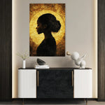 Portrait 092 Canvas Art 90 x 60 cm / Stretched on hidden frame