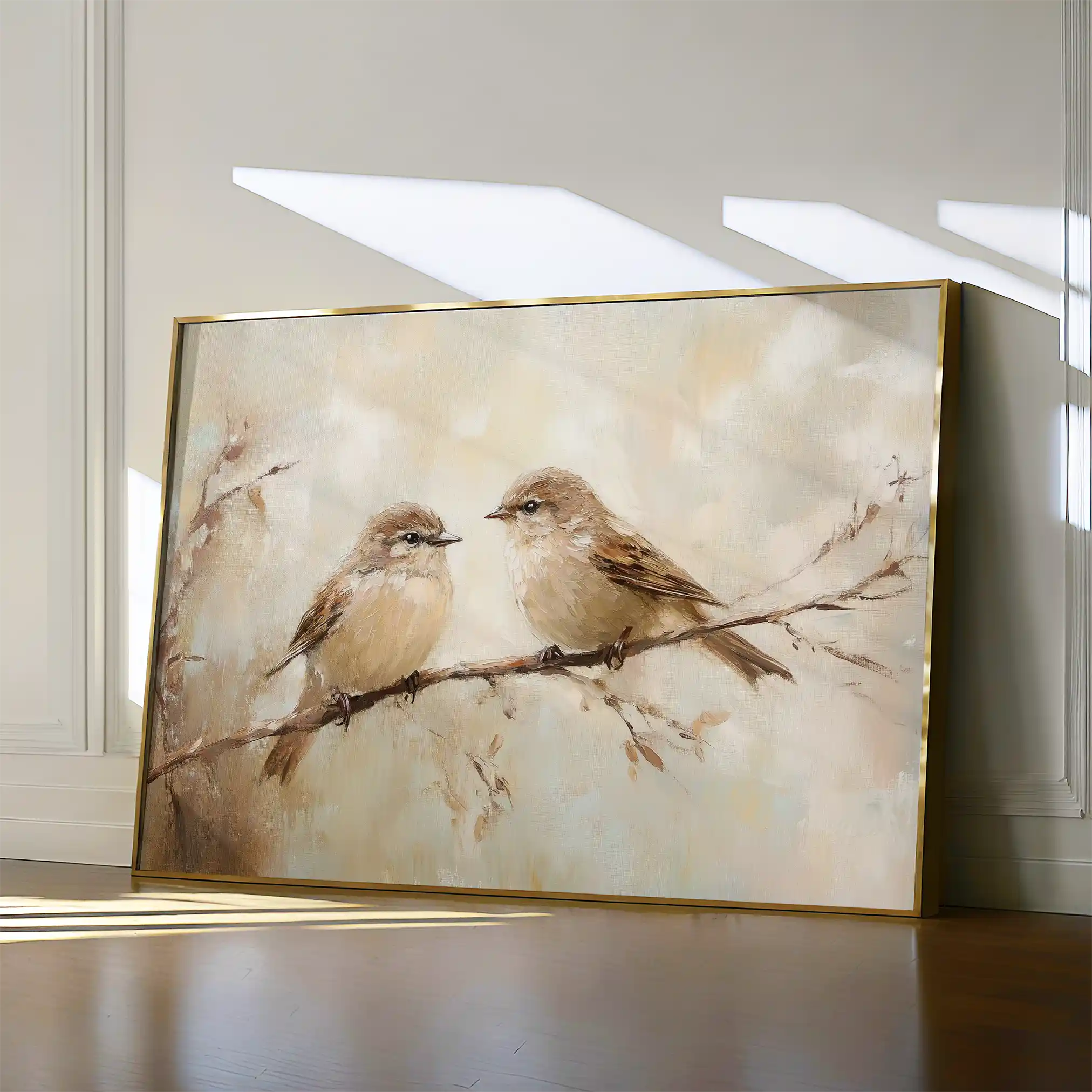 Animals 093 Canvas Art 90 x 60 cm / Stretched on hidden frame