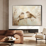 Animals 093 Canvas Art 90 x 60 cm / Stretched on hidden frame