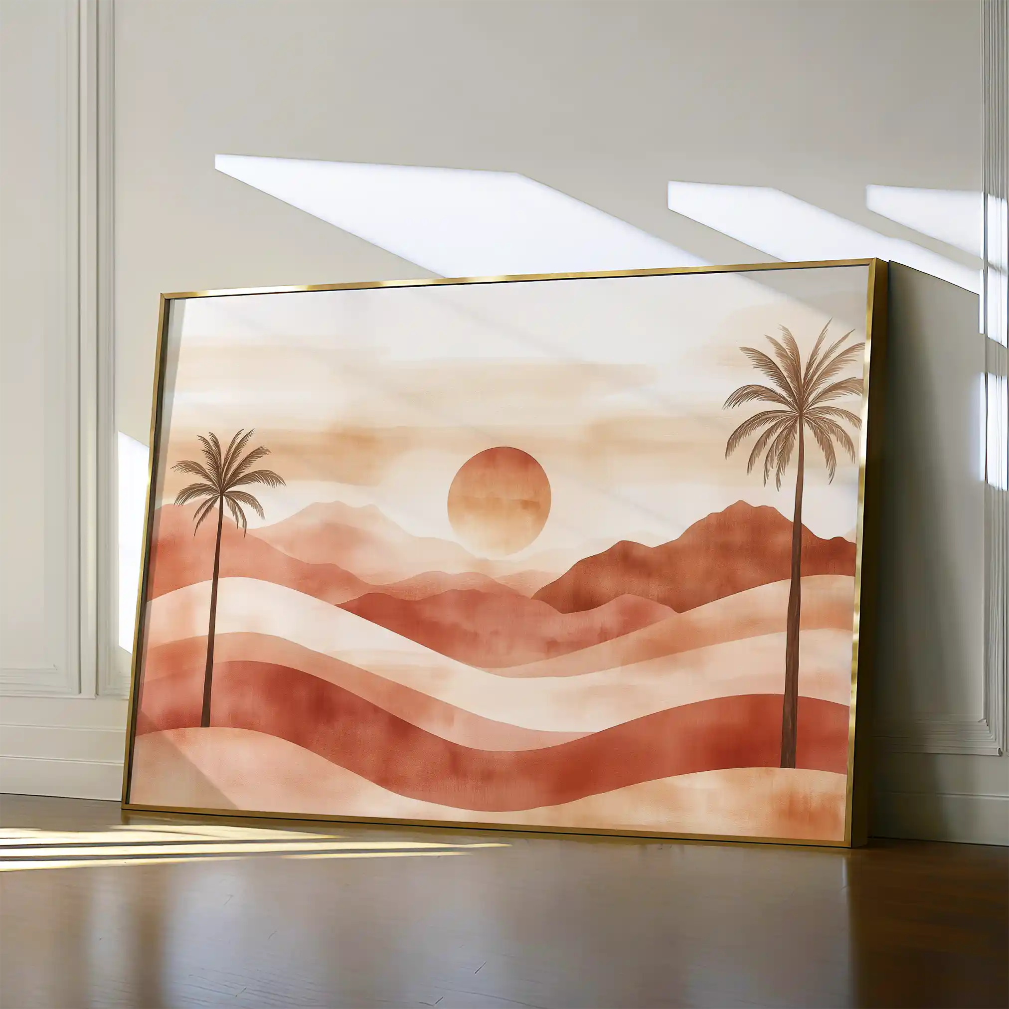 Boho 093 Canvas Art 90 x 60 cm / Stretched on hidden frame