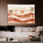 Boho 093 Canvas Art 90 x 60 cm / Stretched on hidden frame