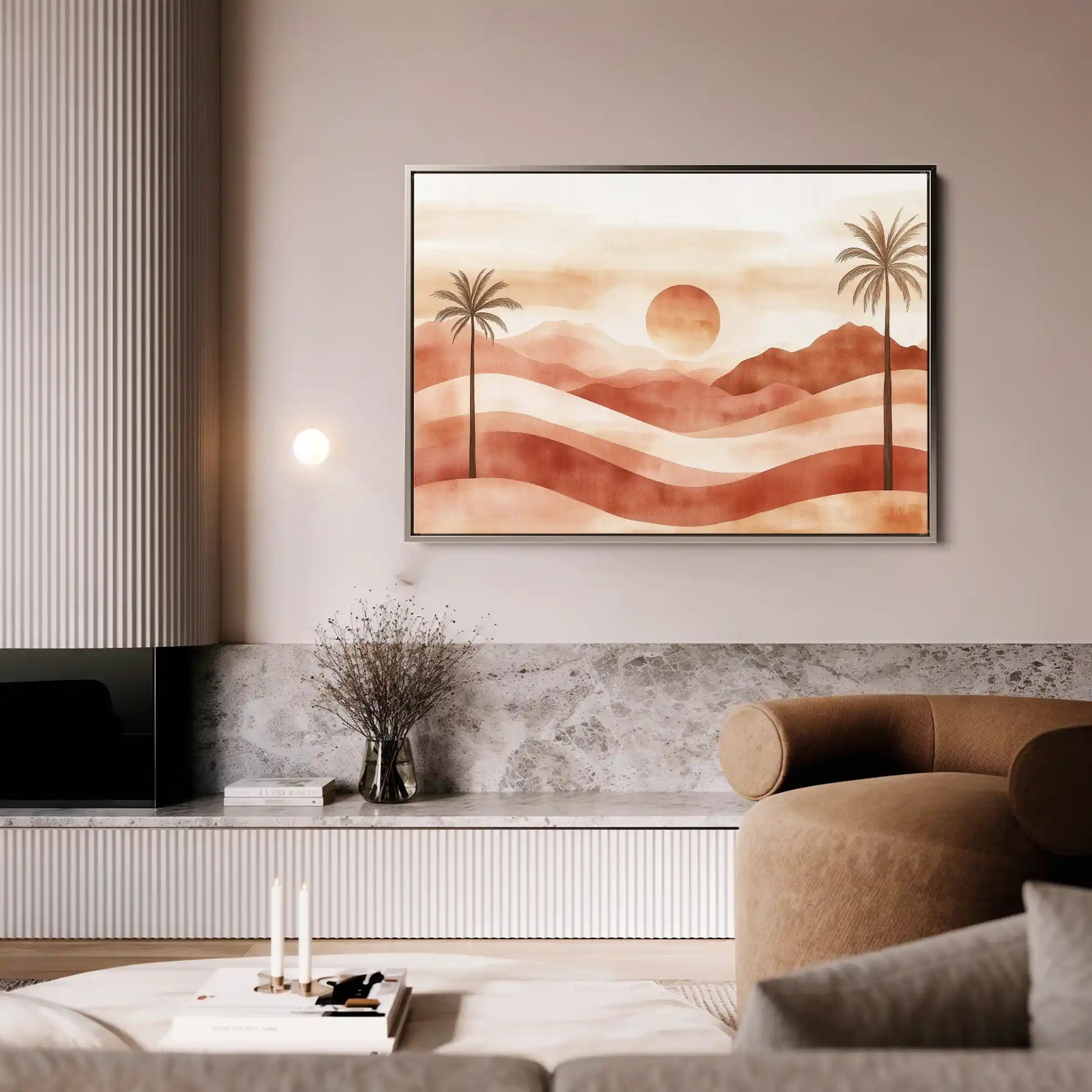 Boho 093 Canvas Art 90 x 60 cm / Stretched on hidden frame