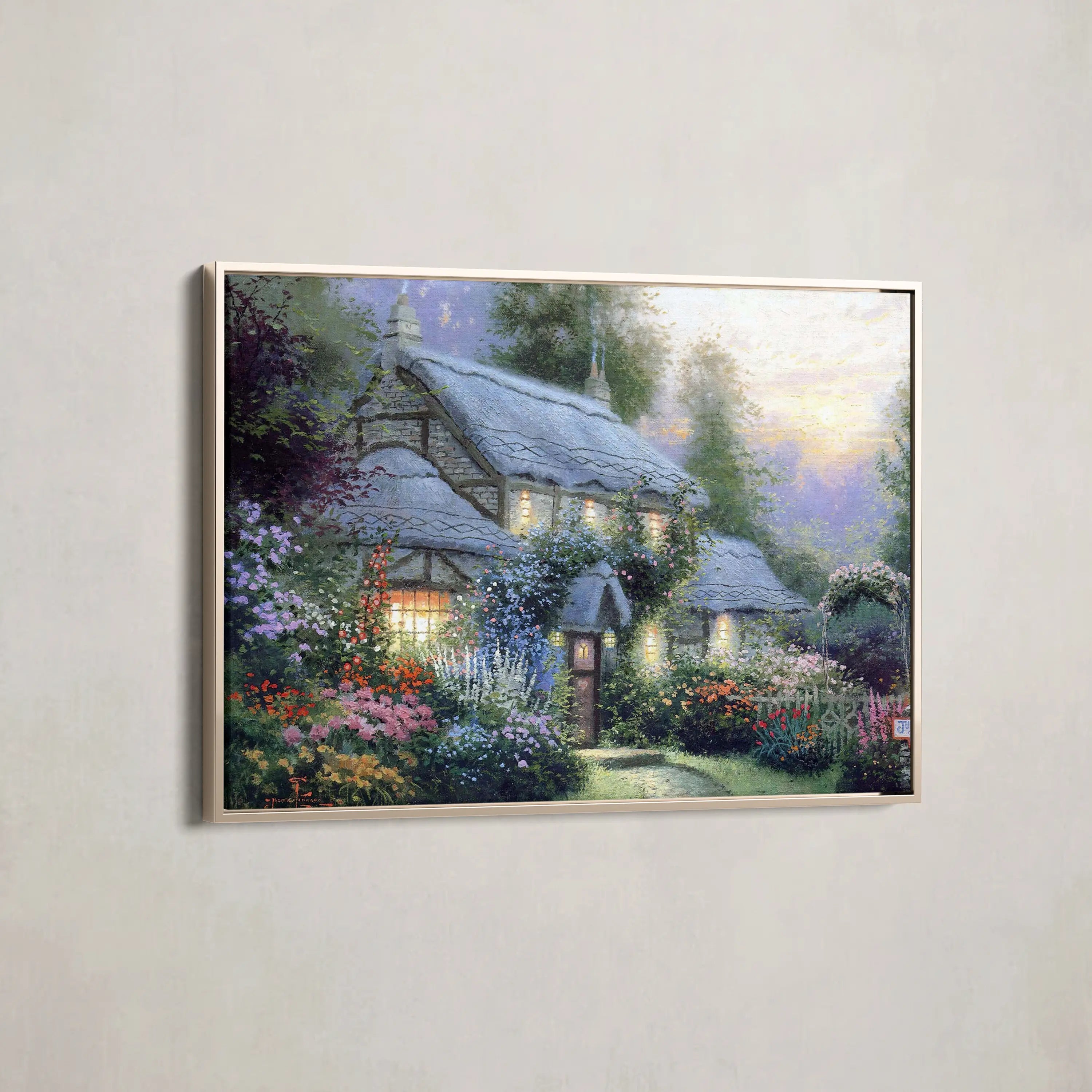 Landscape Canvas Wall Art WAD093-L 90 x 60 cm / Stretched on hidden frame