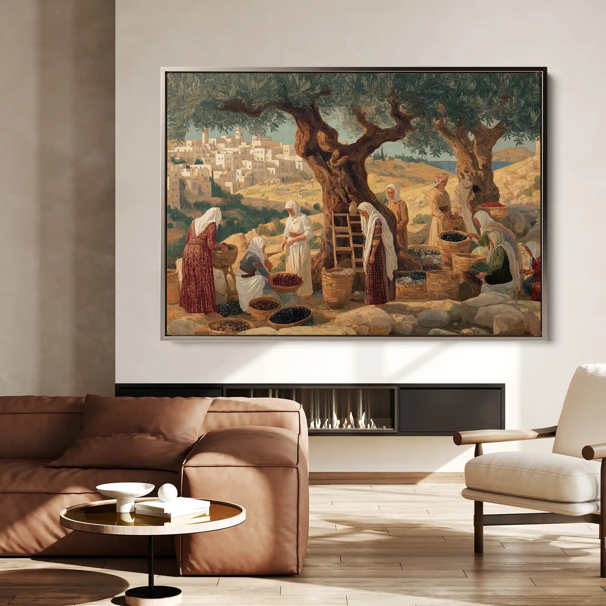 Palestine 093 Canvas Art 60 x 40 cm / Stretched on hidden frame