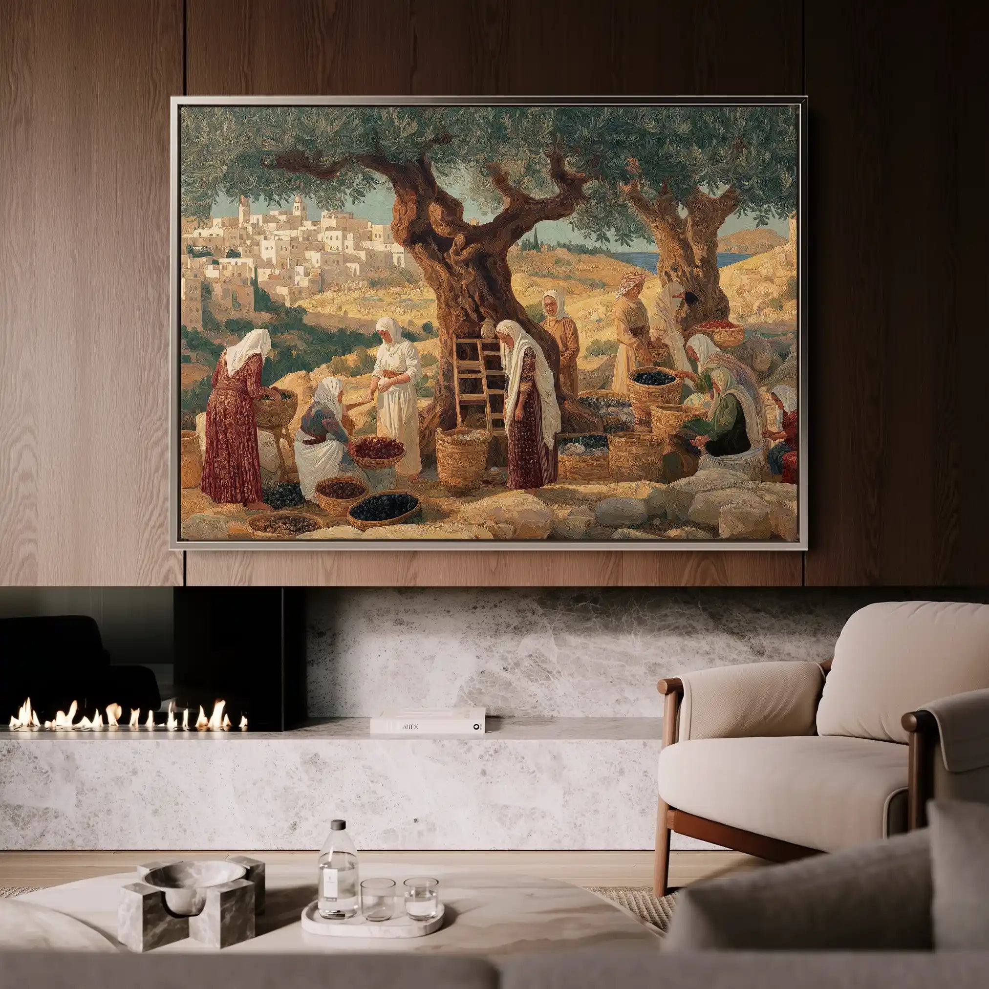 Palestine 093 Canvas Art 60 x 40 cm / Stretched on hidden frame